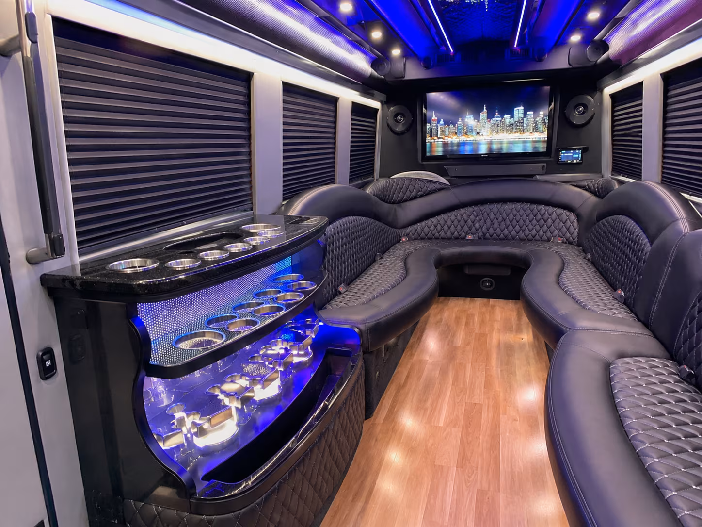 affordable nashville prom party bus prices split across your group