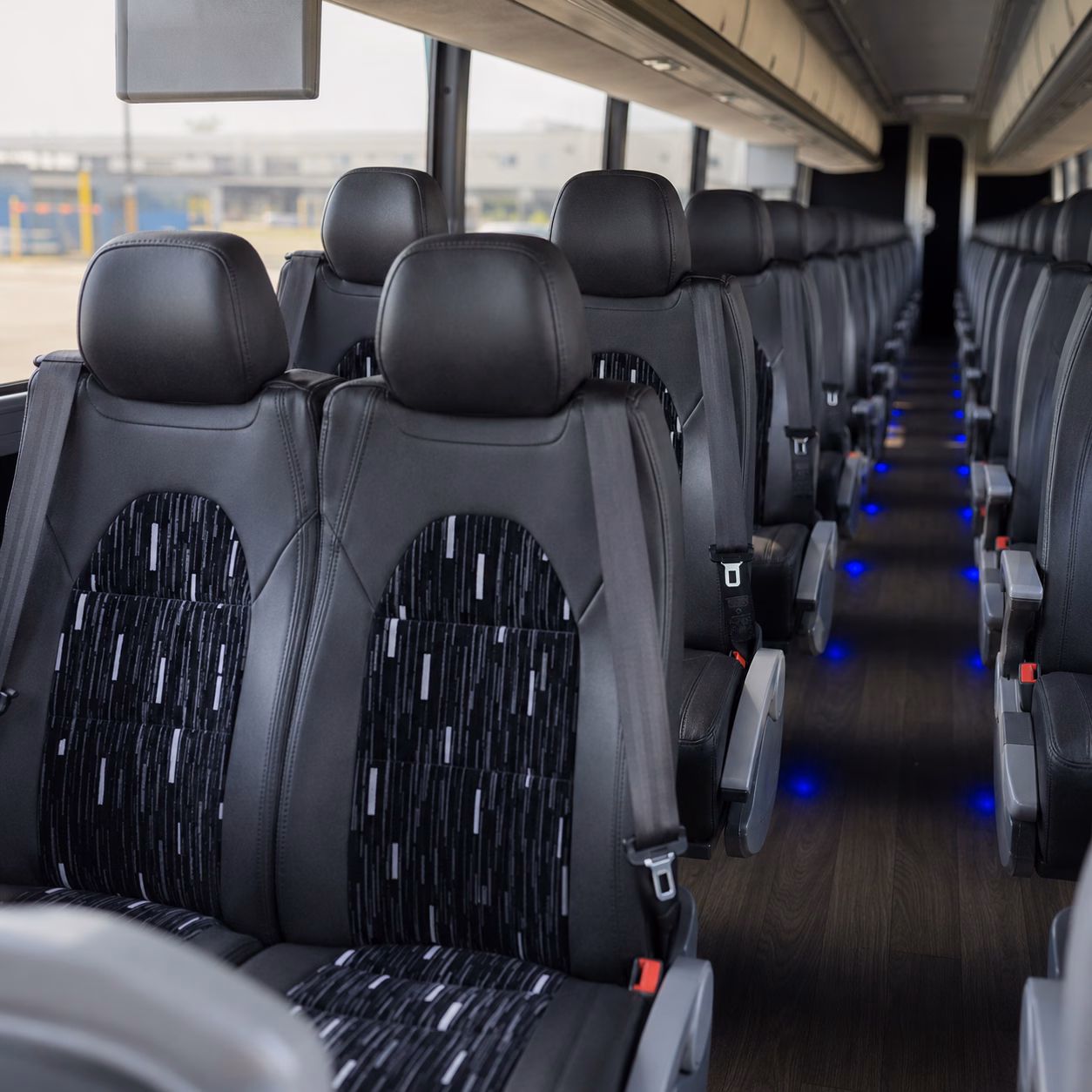 nashville charter bus interior