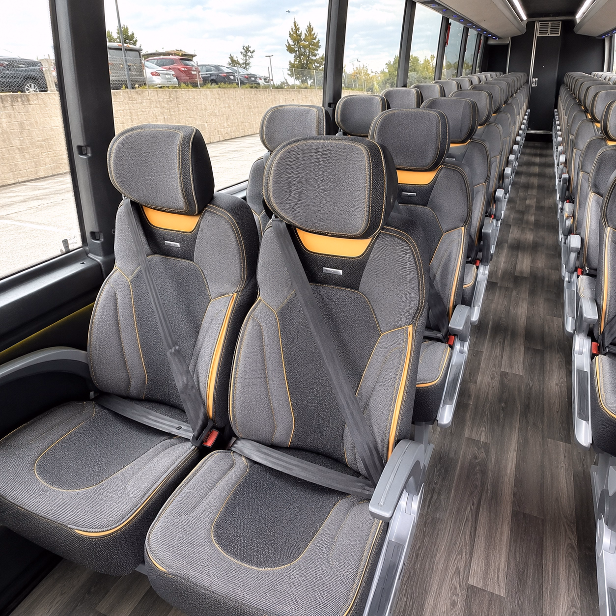 student athlete band and academic competition charter buses